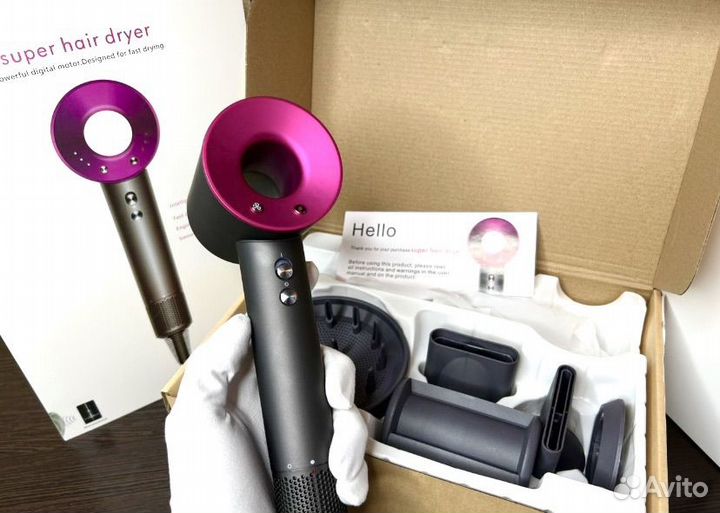 Фен Dyson Supersonic hd08 Новый Гарантия