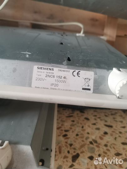 Конвектор Siemens