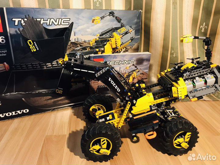 Lego technic 42081 трактор volvo
