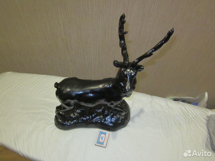 Литье олень силумин