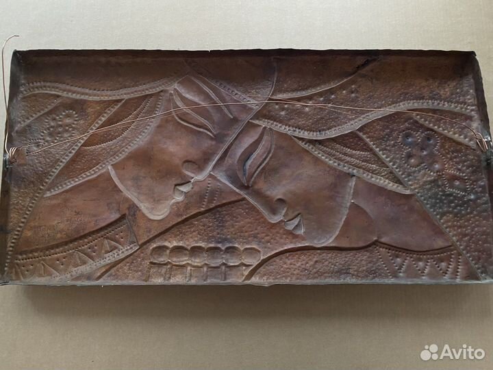 Картина из металла СССР