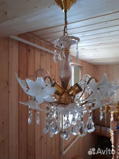 Люстра + бра на стену