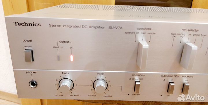 Интегральный усилитель Technics SU-V7A бомба
