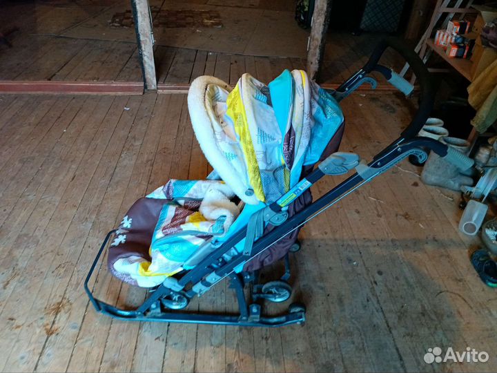 Санки-коляска «Ника детям 7-3/6»