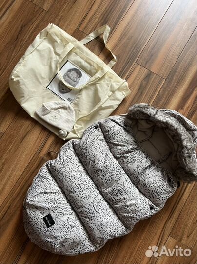 Зимний конверт в коляску elodie details