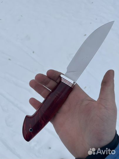 Охотничий нож из х12мф