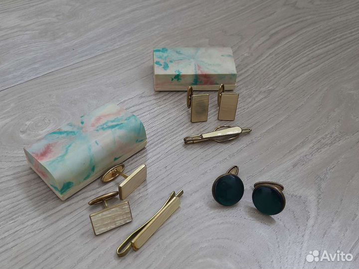 Запонки и зажимы для галстука СССР
