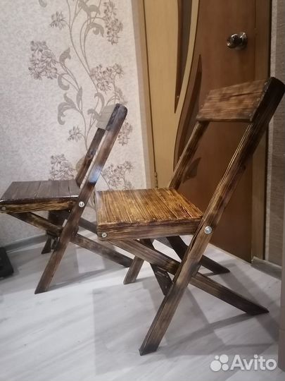Стул складной деревянный