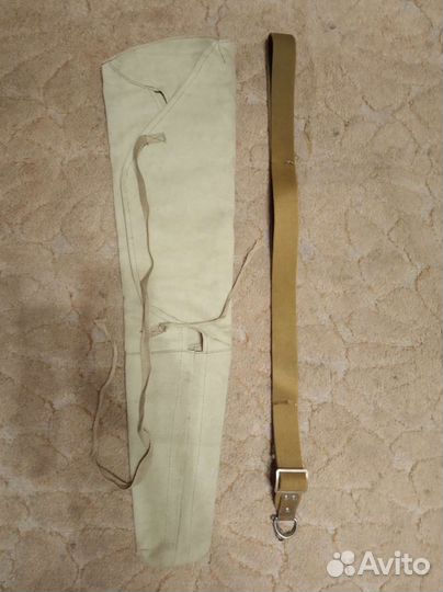 Плащ-палатка СССР, ремень и чехол для автомата