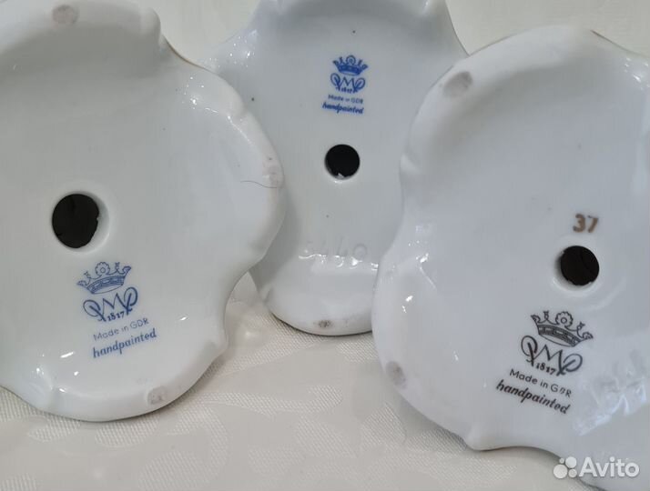 Подсвечник Германия фарфор винтаж