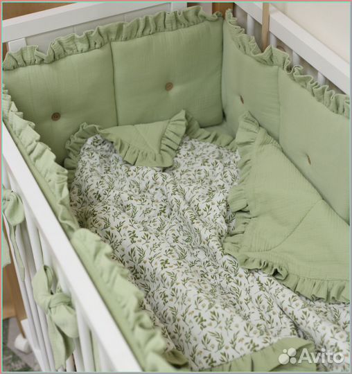Бортики в кроватку детские новые