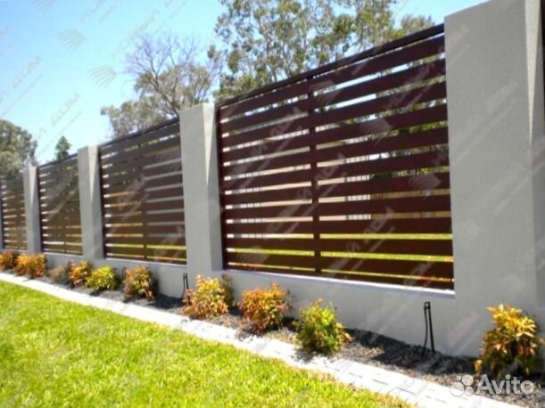 Забор Ранчо металлический