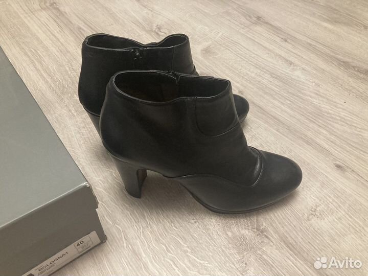 Италия, новые кожаные ботинки