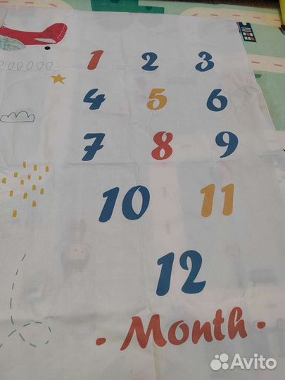 Пелёнка для фотосессии до 1 года, фон для фото