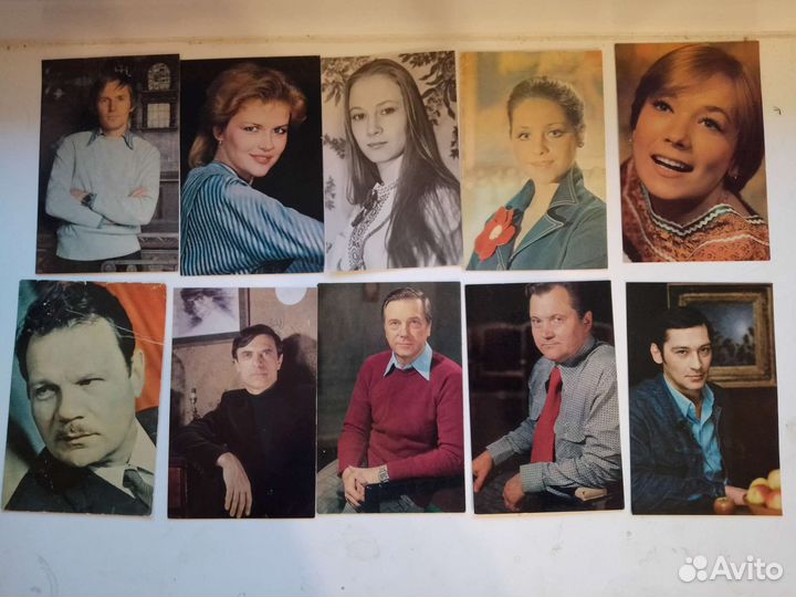Коллекция фотокарточек советских артистов
