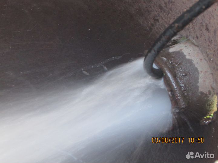 Прочистка канализации Устранение засоров