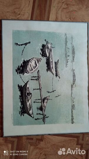 Автолитография художник А. М. Мордвинов