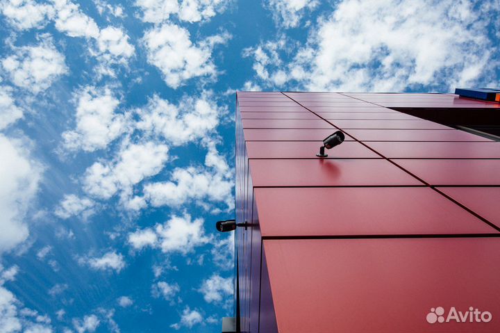 Фасадные металлокассеты (вентилируемый фасад)