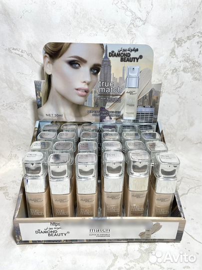 Тональный крем для лица от diamond beauty SPF 17