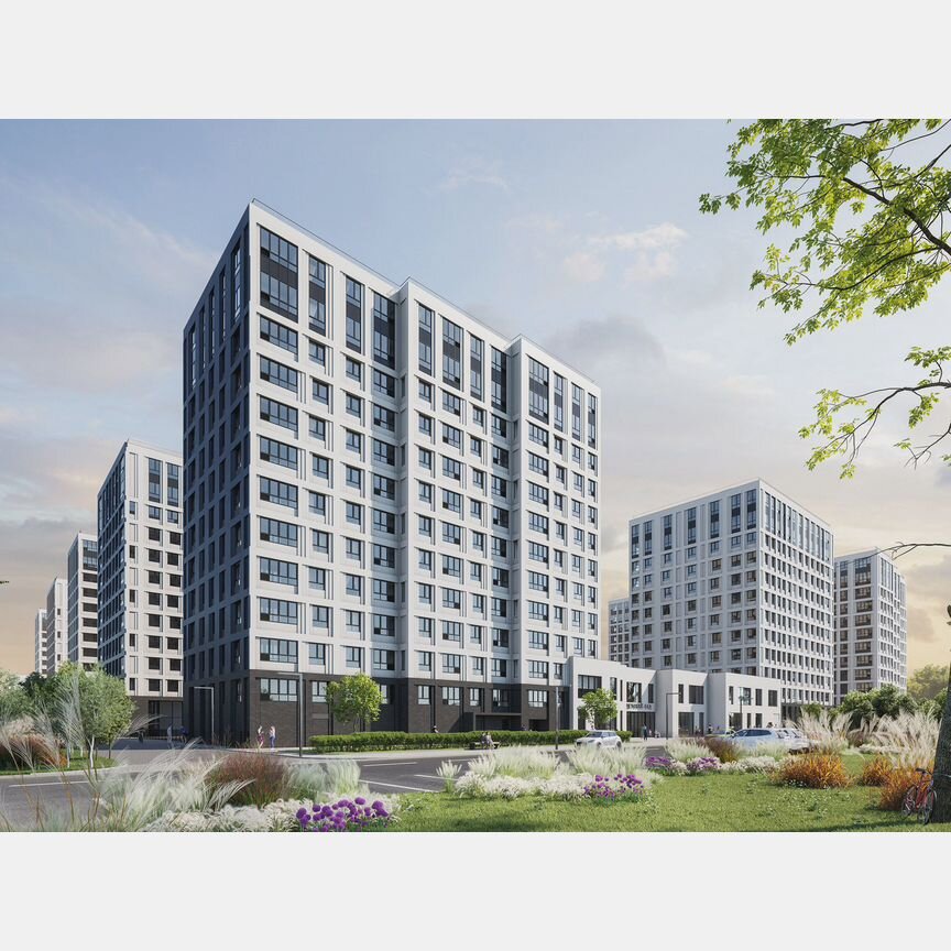 2-к. квартира, 39,5 м², 10/13 эт.