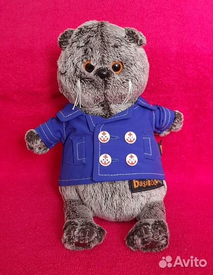 Мягкая игрушка кот Басик