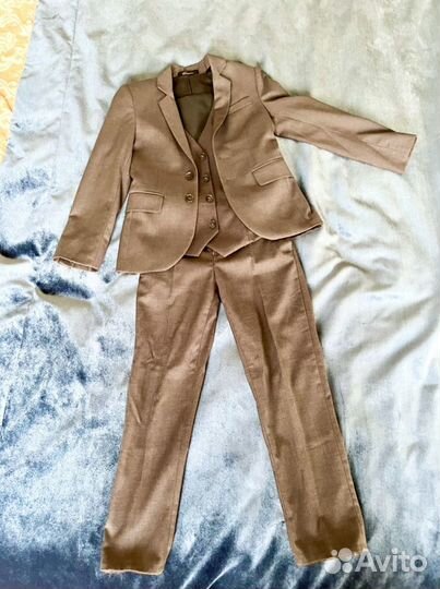 Школьный костюм Choupette 122 серый