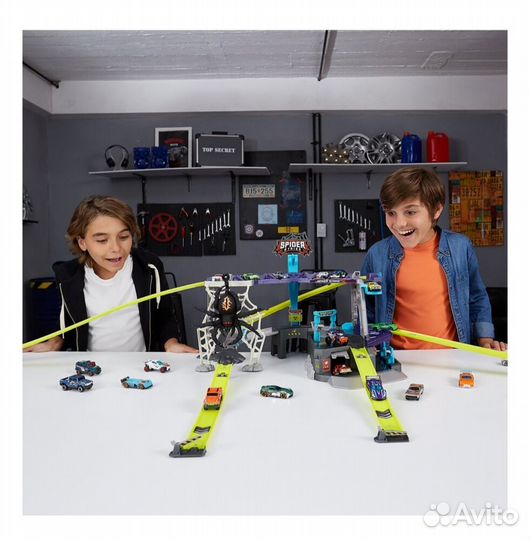 Гоночный трек Metal Machines Spider Strike 6725