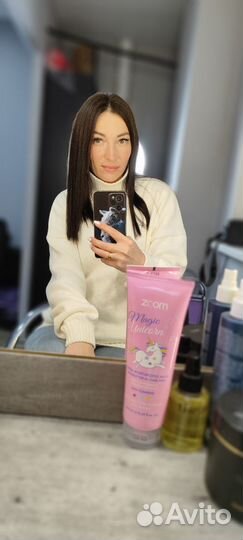 Кератиновое выпрямление волос