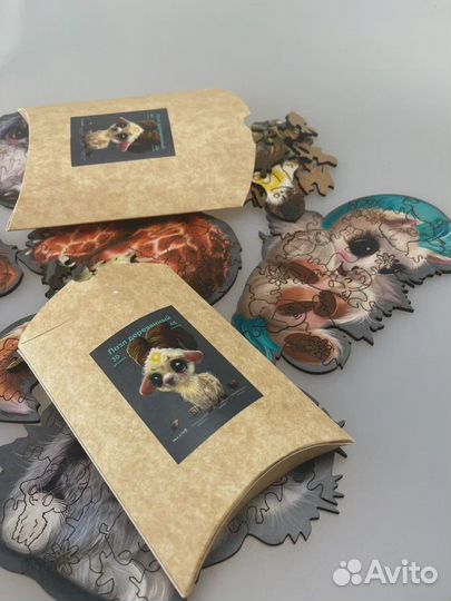 Контрактное производство пазлов из дерева