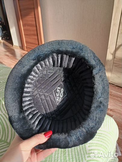 Шапка ушанка мужская росгвардия, полиция