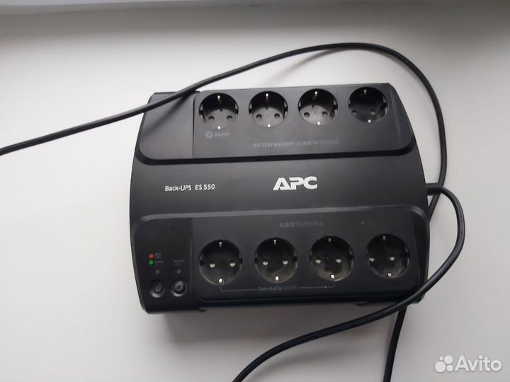 Ибп back ups es 550 без батареи, торг уместен