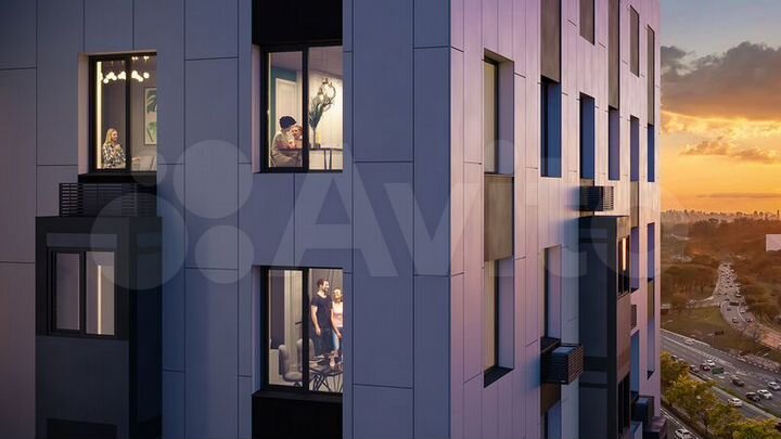 Квартира-студия, 28,8 м², 12/25 эт.