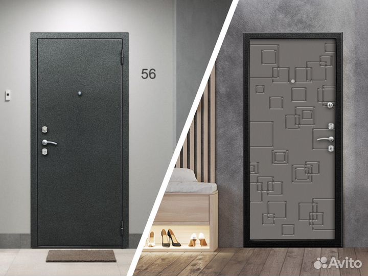 Металлическая входная дверь. Рассрочка без банка