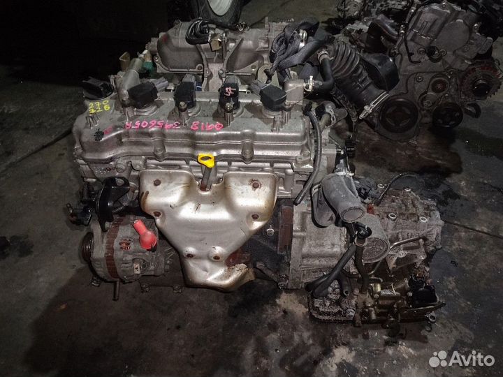 Двс+кпп nissan QG18DE 395605A