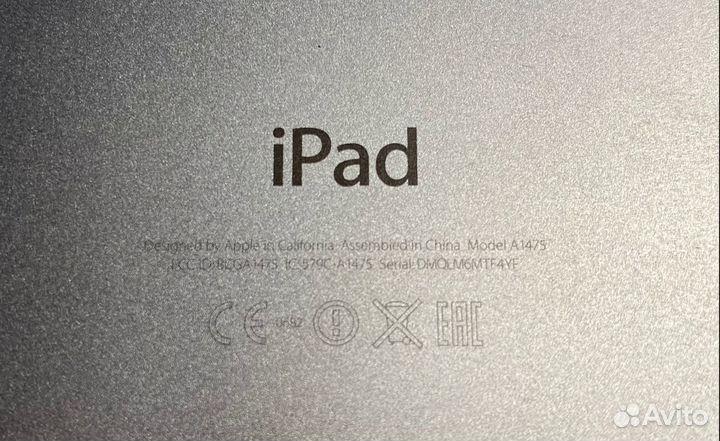 Планшет Apple iPad Air 1 32Gb WiFi+SIM A1475