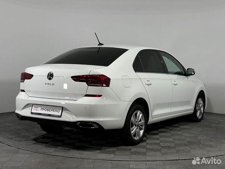 Volkswagen Polo 1.6 AT, 2022, 10 000 км