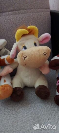 Мягкая игрушка корова 25 см