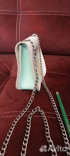 Сумки маленькие A.Valentino нат.кожа,цепочка