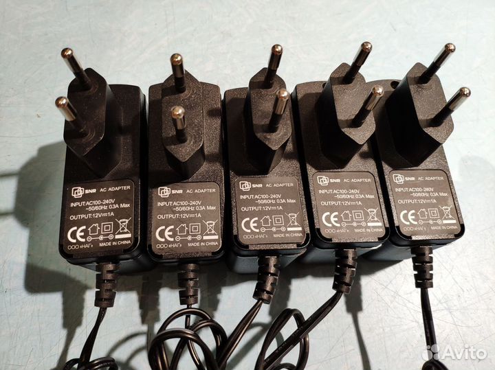 5 шт. Комплект. Адаптер блок питания 5v 1a