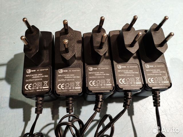 5 шт. Комплект. Адаптер блок питания 5v 1a