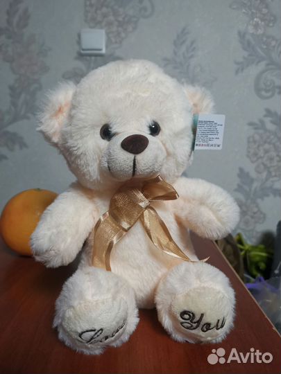 Плюшевый медведь новый