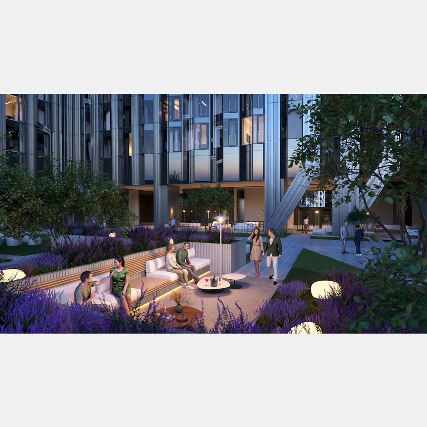 2-к. квартира, 66,7 м², 38/56 эт.