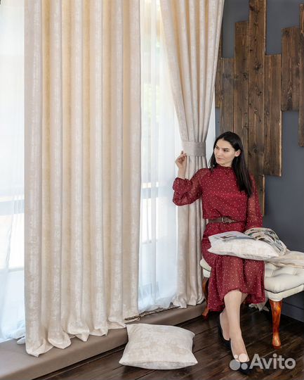 Блэкаут шторы и тюль от производителя свои фото