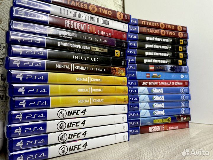 Новые и б/у игры для Playstation 4