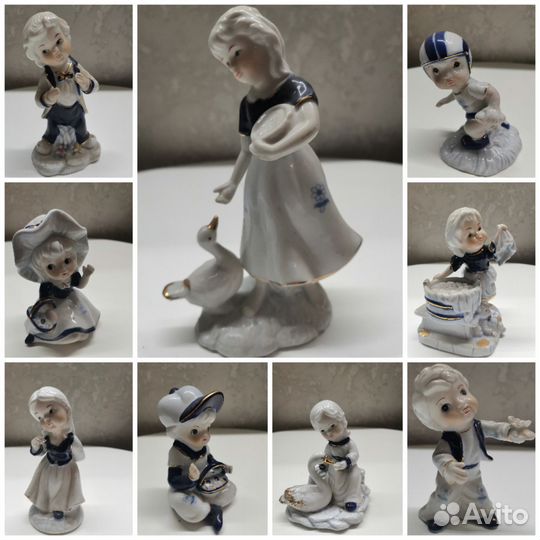Фарфоровые статуэтки. Одиночные 2