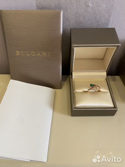Bvlgari кольцо