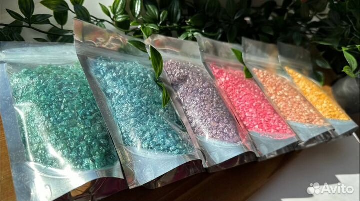 Сияющая соль для ванной