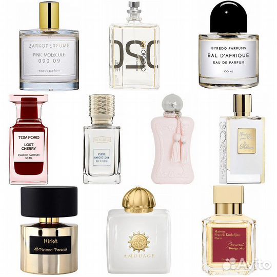 Духи на Распив Ganymede,Narciso, Baccarat, Byredo