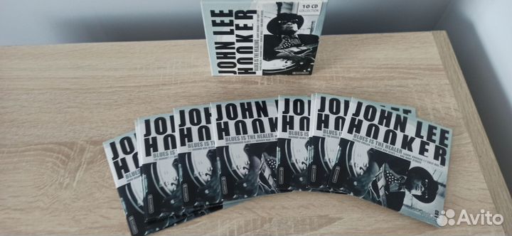 Музыкальные cd диски John Lee Hooker 10 альбомов