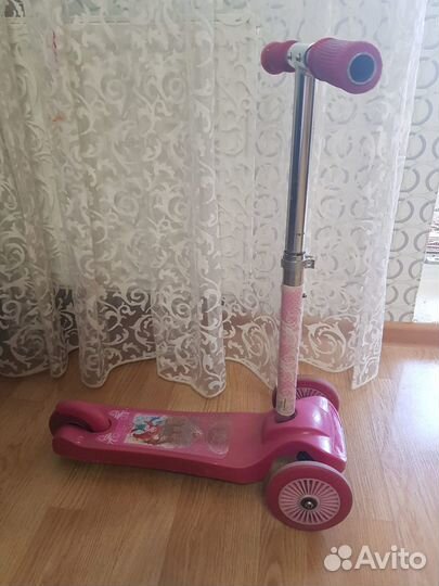 Самокат детский трехколесный бу